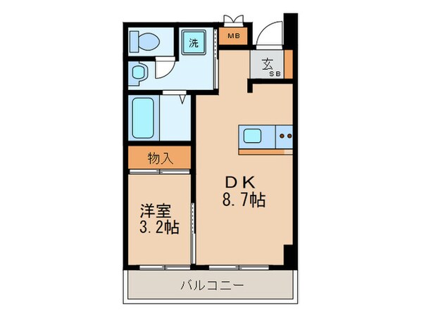 東岡崎Residenceの物件間取画像